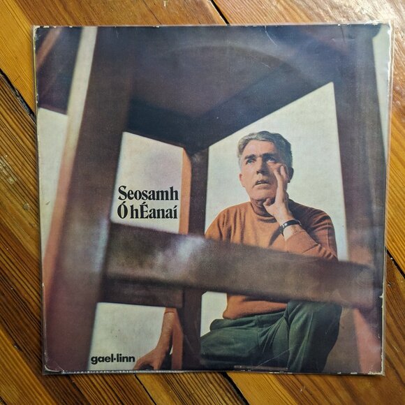 rare GAEL-LINN record #Seosamh Ó hÉanaí (1971 Irish celtic folk music) LP - Picture 1 of 11